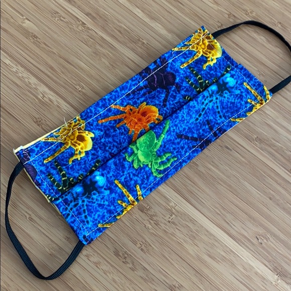 Colorful Spiders facemask - Picture 2 of 3